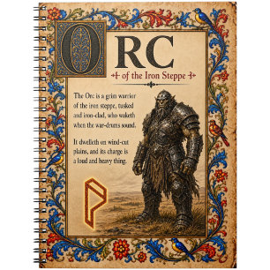 Carnet Orc, Art du Bestiaire Médiéval