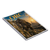 Carnet Orc, Monstre de Fantasy Gothique (Côté Droit)