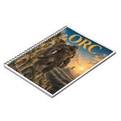 Carnet Orc, Monstre de Fantasy Gothique (Côté gauche)