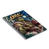 Carnet Orc, Monstre de Papier Découpé (Côté Droit)