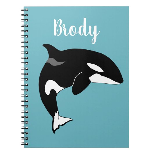 Carnet Orca Killer Whale (Devant)