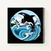 Carnet Orca Killer Whale Blue Ocean (Dos)