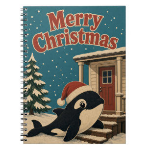 Carnet Orca Marche de Porche Animaux Noël
