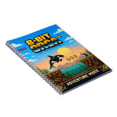 Carnet Orca, Rétro Pixel Art 8-Bit (Côté Droit)