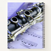 Carnet Orchestre de musique Clarinet Sheet (Dos)