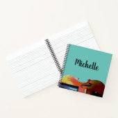 Carnet Orchestre de violon de musique classique tendance  (Intérieur)