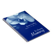 Carnet Orchid 6 In Love Mémoire Funeral Guest Book (Côté Droit)