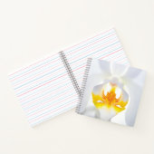 Carnet Orchidée blanche (Intérieur)