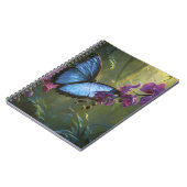 Carnet orchidée bleue (Côté gauche)