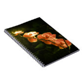 Carnet Orchidée orange (Côté Droit)
