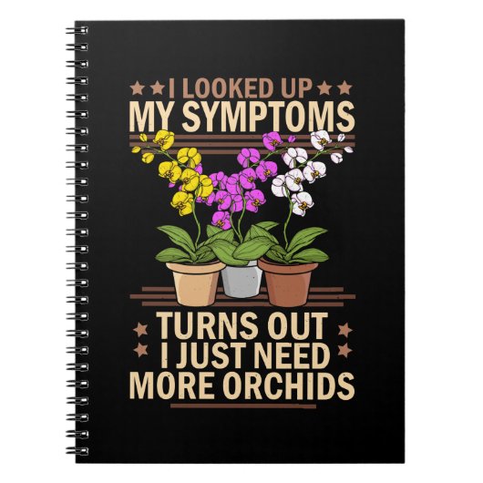 Carnet Orchidée Plante orchidée (Devant)