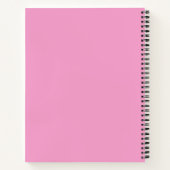 Carnet Orchidée rose (Dos)