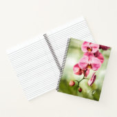 Carnet Orchidée rose (Intérieur)