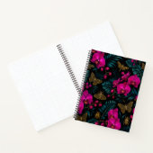 Carnet Orchidée Rose et Papillon Doré (Intérieur)