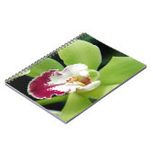Carnet Orchidée verte (Côté gauche)