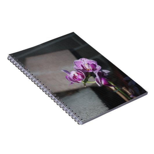 Carnet Orchidée violette (Côté Droit)