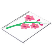 Carnet Orchidées (Côté gauche)