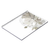 Carnet Orchidées blanches (Côté gauche)