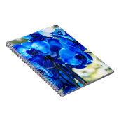 Carnet Orchidées bleues (Côté Droit)