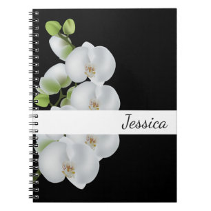 Carnet Orchidées Carnet-Blanches nommées faites sur