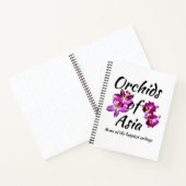 Carnet Orchidées d'Asie (Intérieur)