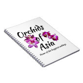Carnet Orchidées d'Asie (Côté Droit)