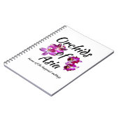 Carnet Orchidées d'Asie (Côté gauche)