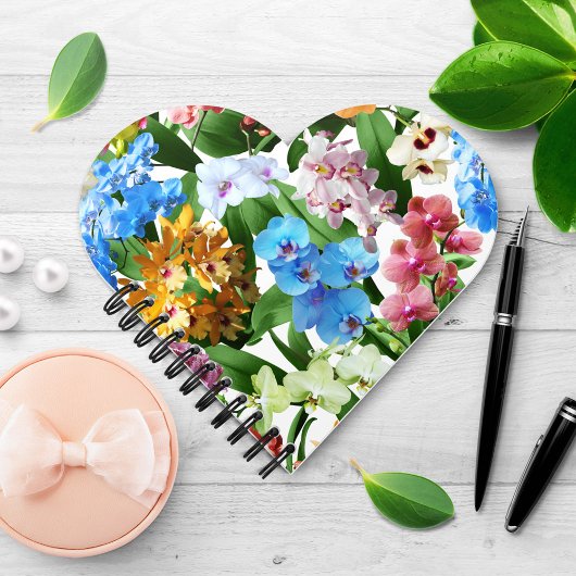 Carnet Orchidées florales tropicales