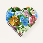 Carnet Orchidées florales tropicales (Devant)