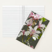 Carnet Orchidées insigne rose Cymbidium Floral (À l'intérieur)
