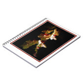 Carnet Orchidées rayées (Côté gauche)