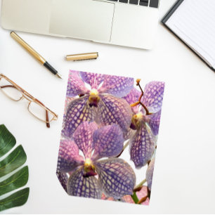 Carnet Orchidées violettes Vanda Floral