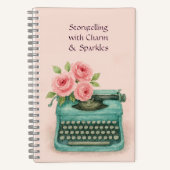 Carnet Ordinateur de bureau Ecrivains de narration de mac (Recto)