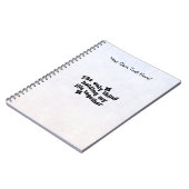 Carnet Ordinateur portable (16,5 x 22,2 cm) - The Only Th (Côté gauche)