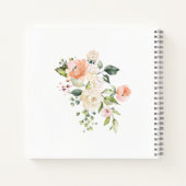 Carnet Ordinateur portable à spirale à Baby shower feuill (Dos)