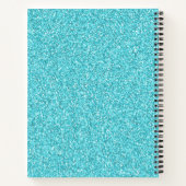 Carnet Ordinateur portable à spirale de Parties scintilla (Dos)