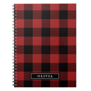Carnet Ordinateur portable à spirale monogramme de Buffal