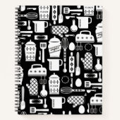 Carnet Ordinateur portable à thème de boulangerie (Devant)