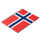 Carnet Ordinateur portable avec Drapeau de Norvège (Côté gauche)