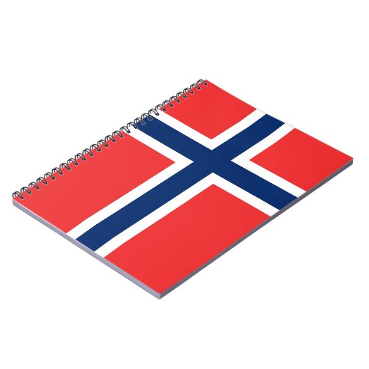 Carnet Ordinateur portable avec Drapeau de Norvège (Côté gauche)