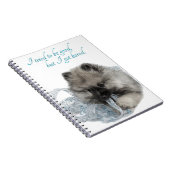 Carnet Ordinateur portable Bored Puppy (Côté Droit)