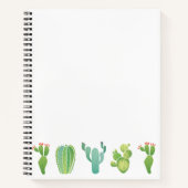 Carnet Ordinateur portable Cactus (Devant)