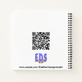 Carnet Ordinateur portable Carré inspiré (Dos)