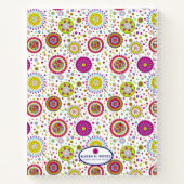 Carnet Ordinateur portable Cercles (Dos)