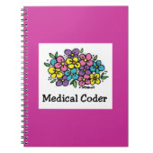 Carnet Ordinateur portable Codeurs Médicales (Devant)