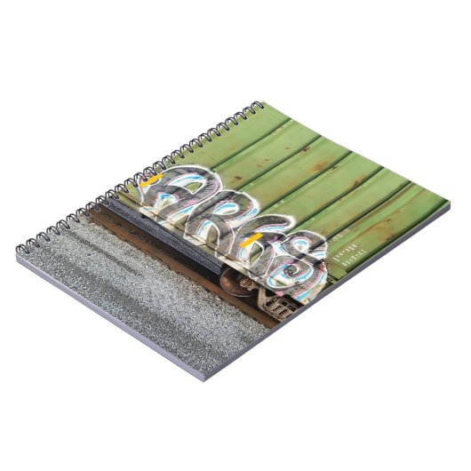 Carnet Ordinateur portable cool Train Graffiti (Côté gauche)