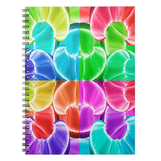 Carnet Ordinateur portable couleur fruits (Devant)