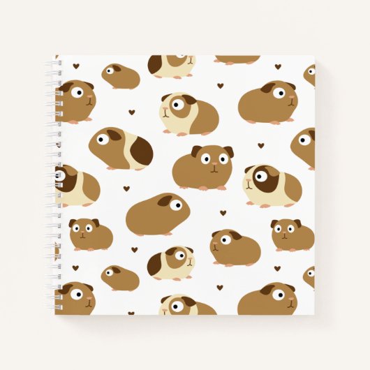 Carnet Ordinateur portable Cute Guinea Pigs (Devant)