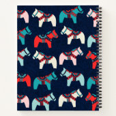 Carnet Ordinateur portable Dala Horses Personnalisé (Dos)