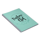 Carnet Ordinateur portable Daphne Elliot  (Côté Droit)